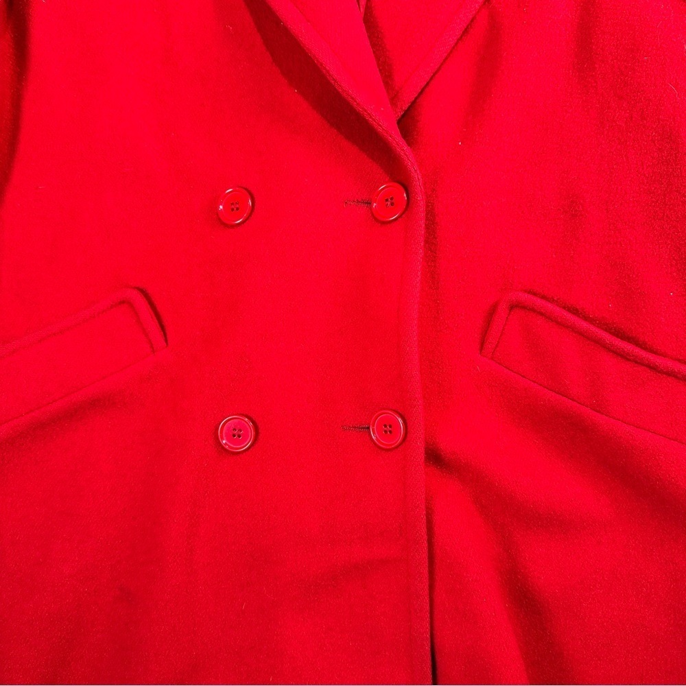Forecaster of Boston vintage wool coat tailored doublebreasted topper size 12 - Picture 4 of 13